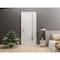 Sartodoors Solid French Door 30 x 80in, Planum 0660 Painted White W/ Frosted Glass, Sgl Panel Frame Trim PLANUM0660ID-BEM-30 - alternate 3